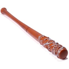 32" Barbed Wire Bat - Fake Baseball Zombie Weapon for Halloween Cosplay Props