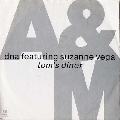 DNA Featuring Suzanne Vega - Tom's Diner 7'' Single Vinyl Electronic,Pop 16