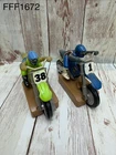 Vintage Mattel/Hot Wheels Motocross Racing Set Replacement Riders-Jeremy McGrath