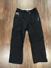 Volcom Nimbus Snowboarding Ski Pants Womens Large Black 5000mm Winter Snow