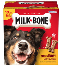 Milk-Bone Original Dog Treats Biscuits for Medium Dogs 10 lb Bag NEW