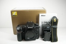 Nikon D7500 20.9MP Digital SLR Camera 1k Shutter - Mint Unused Condition - USA
