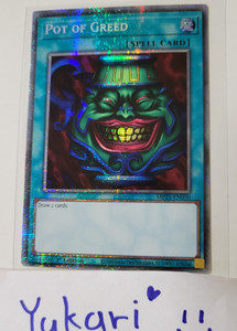 pot of greed yugioh card price LCJW-EN061 Secret Rare 1st Edition Near Mint it is perfectly safe to drink from as well Yu-Gi-Oh! Pot Of Greed Sculpted
