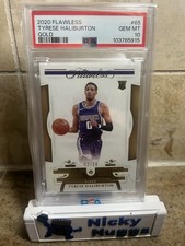 2020 Flawless Tyrese Haliburton Gold Diamond  2/10 Rc Psa 10 Pop 1 Kings Pacers