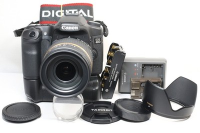 Excellent Canon EOS 40D 10.1MP DSLR Camera + Tamron 18-270mm F/3.5-6.3 B003 Lens