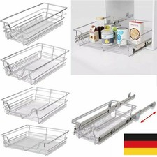 2er Set Einbauschublade Korbauszug Schrankauszug Teleskopschublade 30-80 cm