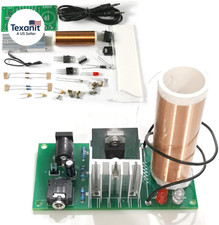 DIY Mini Tesla Coil Kit 15W Electronic DIY Kits Mini Music Tesla Coil Plasma Spe