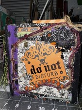 Halloween Junk Journal With Pockets, Sleeves, Tucks Spots, Etc