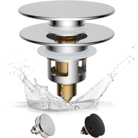 Hibbent Universaler WaschbeckenstöPsel (30-46Mm), Chrom | StöPsel Waschbecken, E