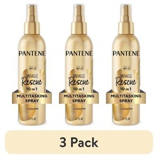 Pantene Miracle Rescue 10 In 1 Leave In Conditioner Spray 5.7oz 3 Pack FREESHIP