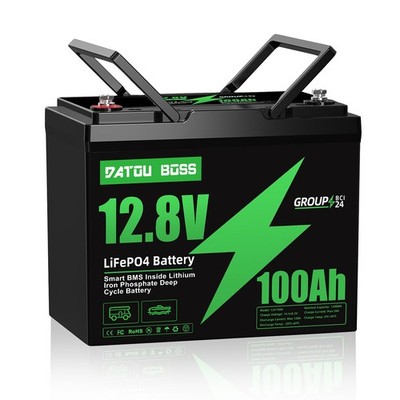 100Ah 12V Lithium Batterie LiFePO4 Akku BMS Solarbatterie Solaranlage Boot RV DE