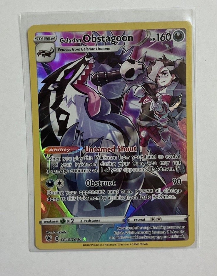 Galarian Obstagoon - TG10/TG30 - Pokemon TCG: Astral Radiance Character Card