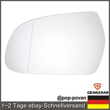 Vetro Specchio Retrovisore Esterno/Laterale Sinistro Adatto per AUDI A3 A4 5 1 Pezzo Auto