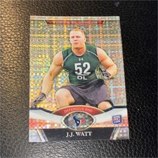 2011 Topps Platinum J.J. Watt Rookie #86 Houston Texans Football