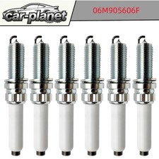 6Pcs Zündkerzen Double Platinum 3.0 TFSI Für 06M905606F SILKGR9A7ES 93560