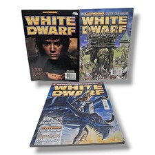 Lot Of 3 Warhammer White Dwarf Games Workshop...