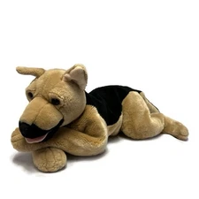 Kids Preferred Dog Plush German Shepherd Floppy Stuffed Animal 26” Tongue Out