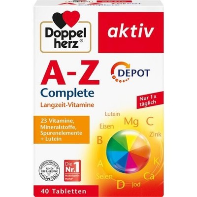 DOPPELHERZ A-Z Depot Tabletten 40 St. PZN 02561576