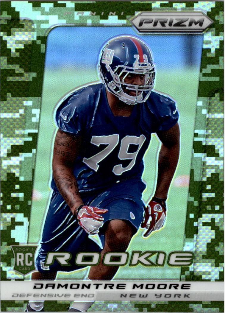 Damontre Moore Panini Prizm #220 Camo