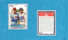 GARY CARTER AUTOGRAPHED 1988 FLEER MLB CARD