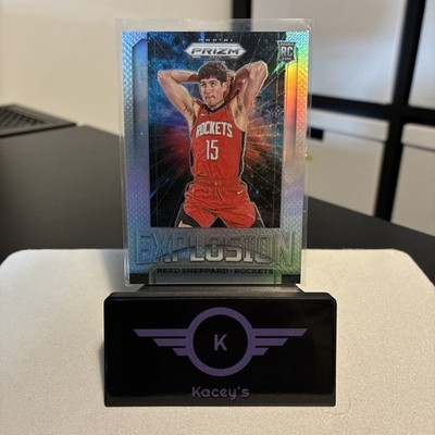 2024-2025 Panini Prizm Deca Explosion Silver Prizm RC #23 Reed Sheppard Rockets 