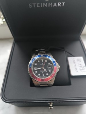 Steinhart Ocean One GMT BLUE-RED Taucheruhr