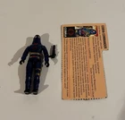 GI Joe 1983 Hooded Cobra Commander complete with card