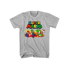 Nintendo   Big Boys' Super Mario Kart Group Circle T-Shirt   Size 14/16