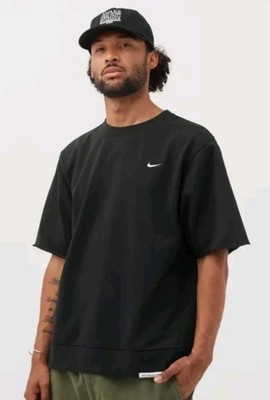 Nike Men's Dri-FIT Standard Issue Black T-Shirt Heavyweight Sweatshirt! Size L