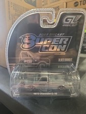 Greenlight Supercon Exclusive Black Bandit 1972 Chevrolet C-10 RAW Chase