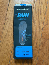superfeet insoles run Cushion medium arch Size L Mens 11.5 - 13