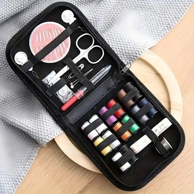 1pc Portable Sewing Kit 10pcs/Set Thread Box Hand Stitching Sewing Tools
