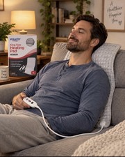 Equate King Size Electric Heating Pad XL 12x24 6 Heat Levels   Brand New