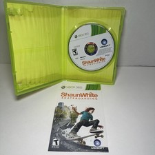 Ubisoft Shaun White Skateboarding Xbox 360 2010 Sports Manual Included