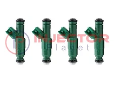 Set of 4 Bosch 0280156193 fuel injector 2006-2007 Mazda 5 2.3L 4M8G-AA