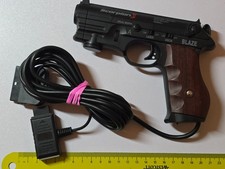 SONY PLAYSTATION 1 PS1 PS2 LIGHT GUN PISTOL CONTROLLER GIOCO LASER SCORPION G-CON