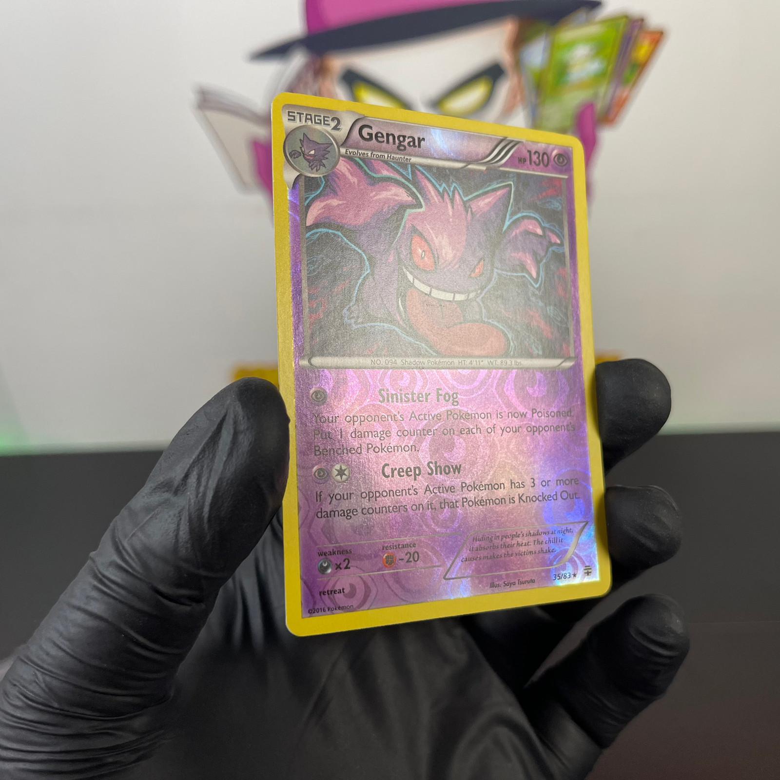 Gengar 35/83 Pokemon Generations Reverse Holo (LP-NM)