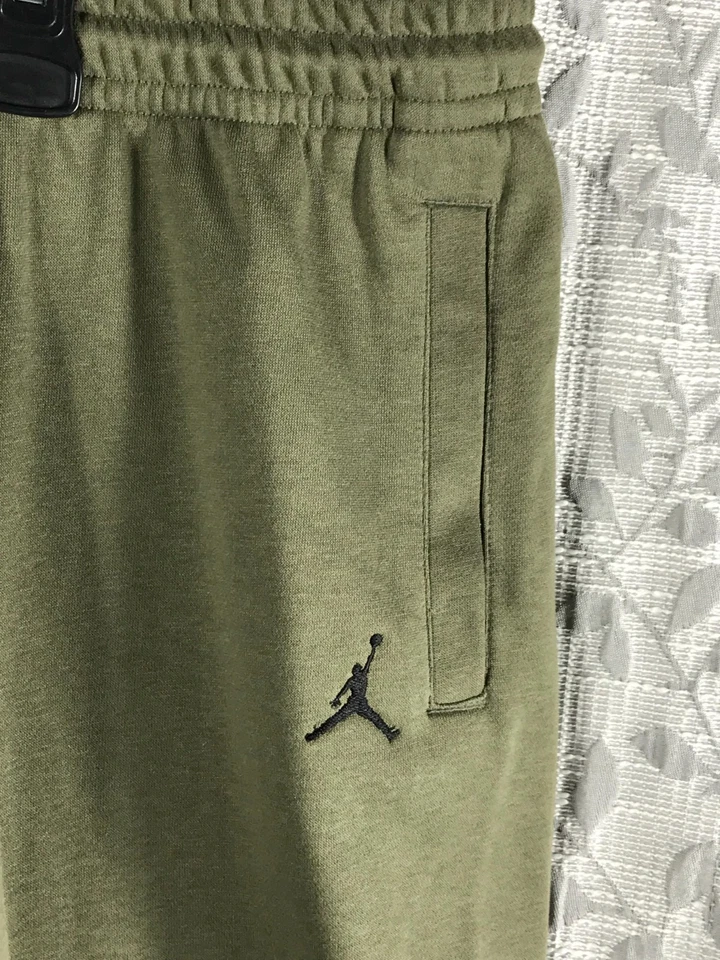 Pantalones deportivos Jordan Brooklyn para hombre talla 3XL medianos oliva universitarios de gran tamaño $75 Foto 4 de 4