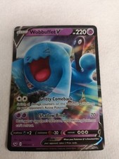 Wobbuffet V 086/202 Sword & Shield HOLO RARE Pokemon Card