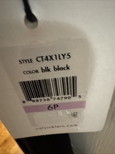 CALVIN KLEIN Cocktail Dress NWT 6P Black Stunning Hand Beaded Pearl Neckline - Bild 4 von 8