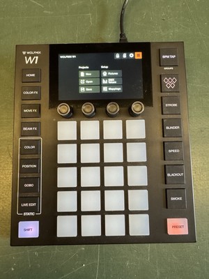 Wolfmix W1 MK2 - DMX Lichtcontroller Standalone Mit OVP