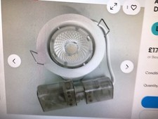 Aurora AU-MPRO1A/40 White IP65 Rated Dimmable LED Downlight