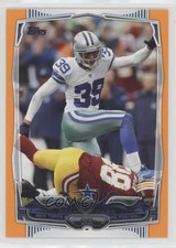 2014 Topps Factory Set Orange 34/96 Brandon Carr #3 wd9