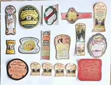 Lot 17 Different Vintage Old 1910s Lynas Health Beauty Cosmetic Labels