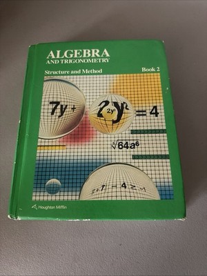 ALGEBRA AND TRIGONOMETRY Structure and Method Book 2 Teacher's Edition VINTAGE