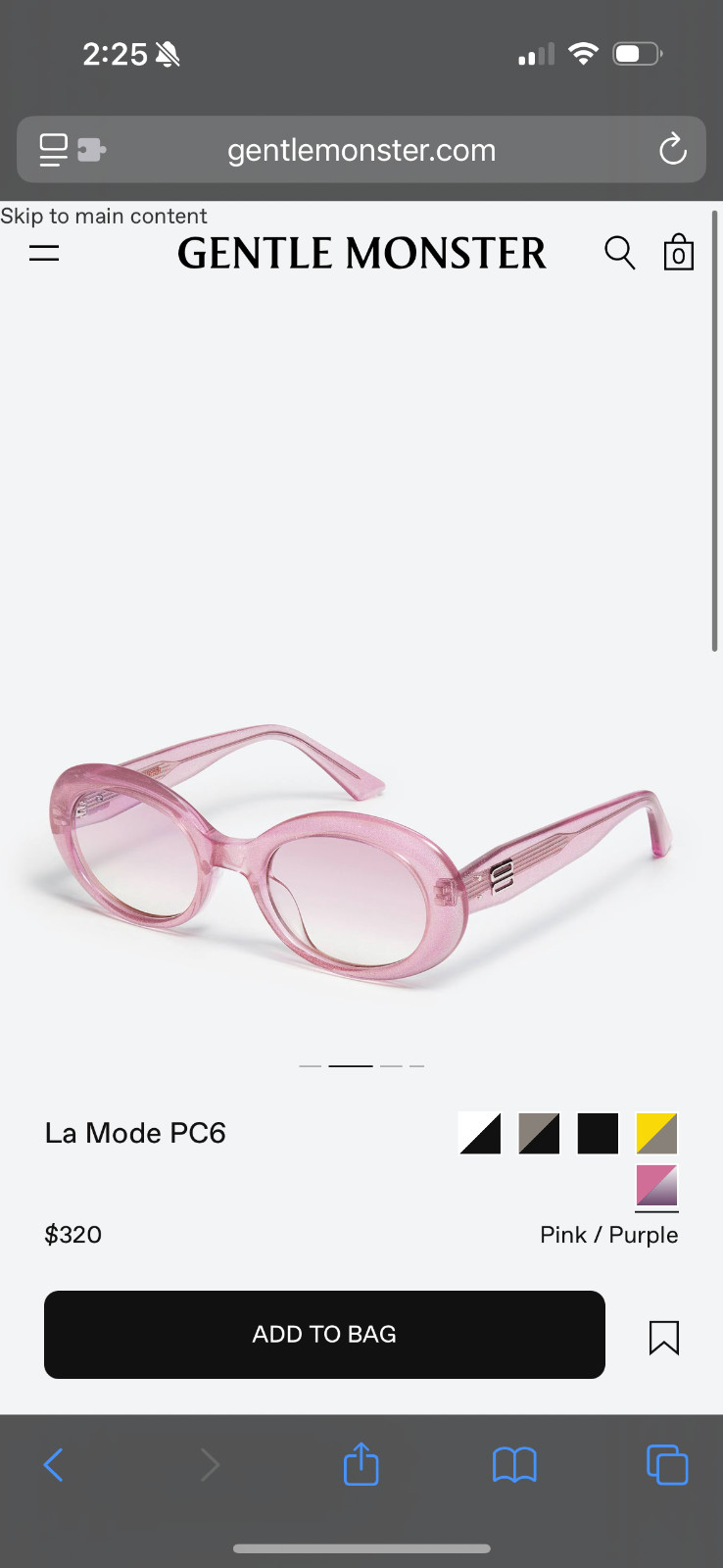 Gentle Monster La Mode 2024 Sunglasses