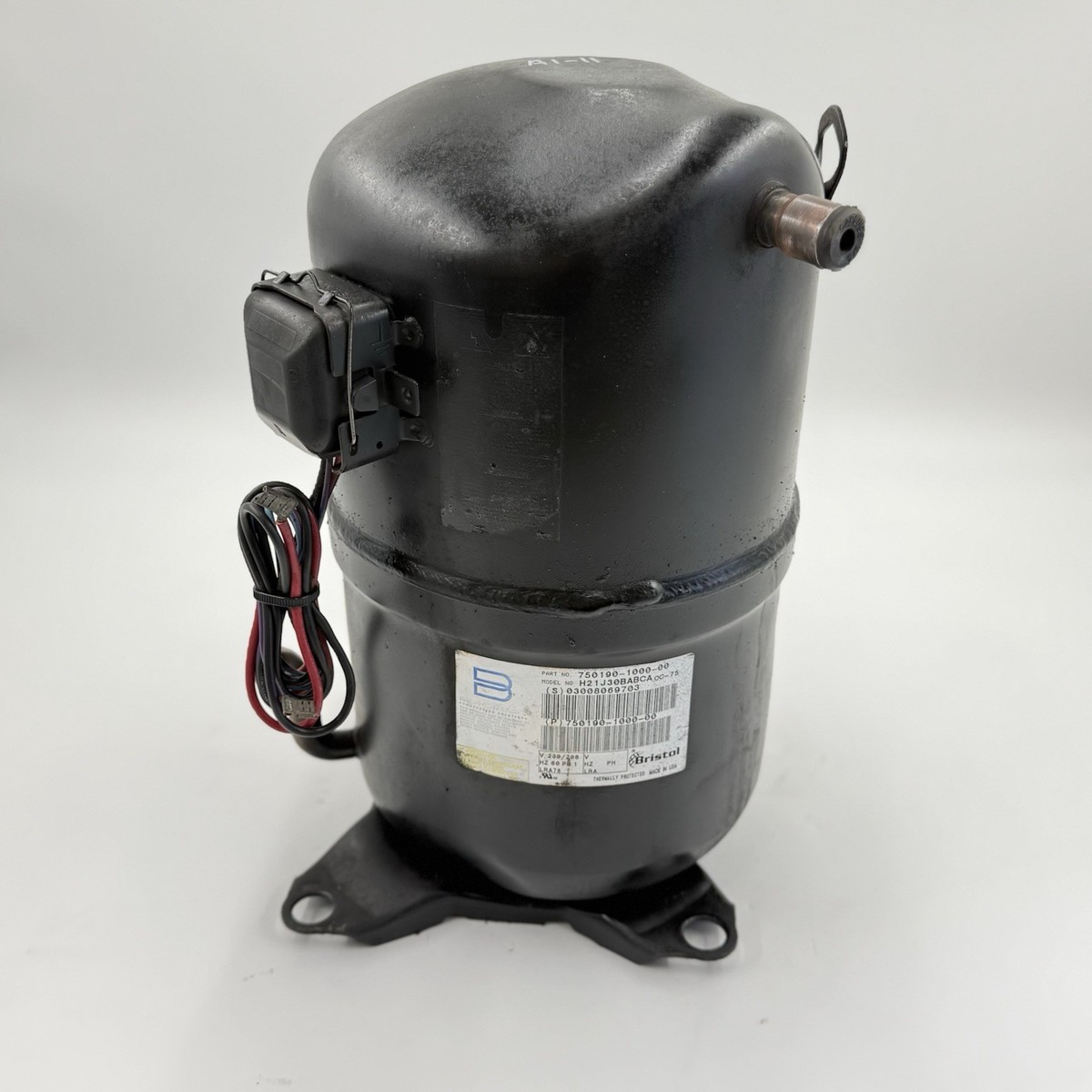 青2.0、1.0 Benchmark H21J30BABCA AC Compressor 208-230V 1PH Bristol /Tested