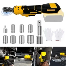 3/8" Cordless Ratchet Wrench for Dewalt 20V Battery Power Ratchet Wrench Tool