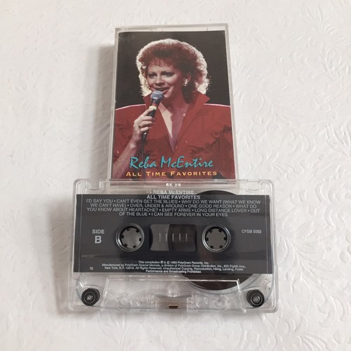 Reba McEntire All Time Favorites Cassete Tape CPSM 5083 - Picture 3 of 5