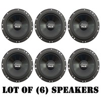 Lot Of (6) Lanzar Mx6c 6.5 200 Watts 2-way 4 Ohm Component Speaker System on sale Lot Of (6) Lanzar Mx6c 6.5 200 Watts 2-way 4 Ohm Component Speaker System on sale